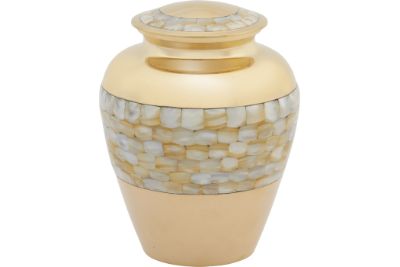 Mother of Pearl Urn 
